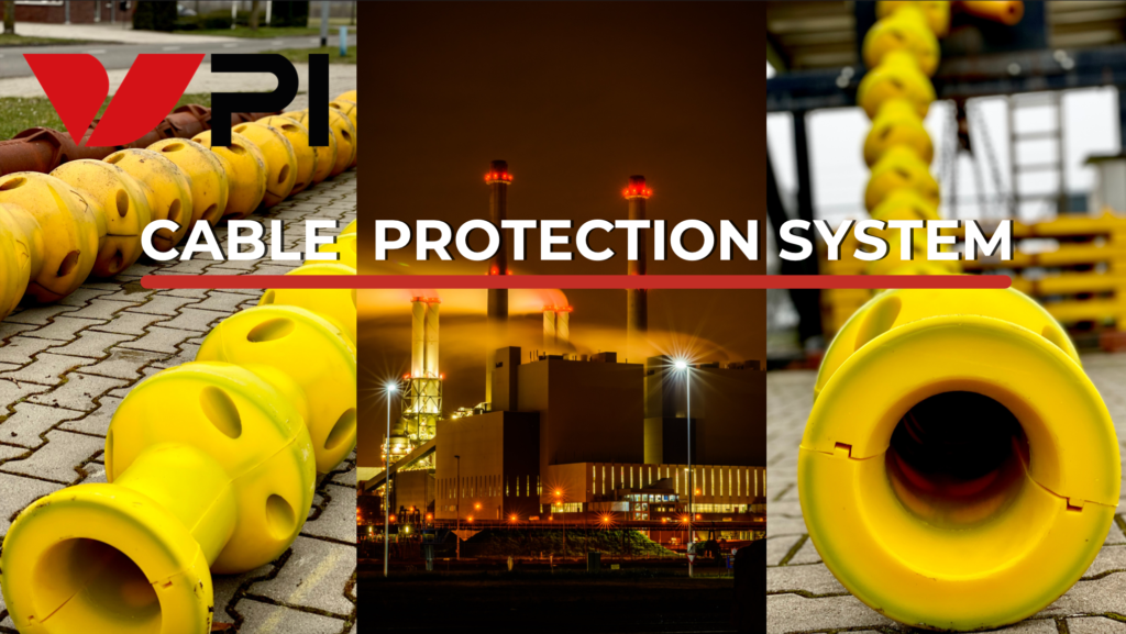 The renewed hybrid system reduces installation time by 50% and ensures every cable unharmed and intact on the bottom of the ocean. The conjunction of the polyurethane surface and the cast iron insert provide all the protection when your cable lies on the bottom of the sea. All of our products continuously undergo vigorous quality and conformity checks, and testing is performed extensively. VPI offer preliminary installation support as well as opportunities to attend ‘training days’, to experience first-hand the ease of assembly and installation for our product range. 